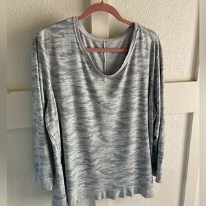 Plus size Camouflage Sweatshirt